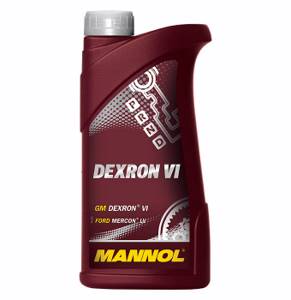 MANNOL ATF DEXRON VI 1л синтетическое (трансмиссионное масло для АКПП )